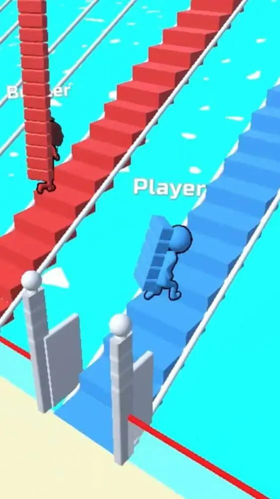 Screenshot of the Bridge Race app