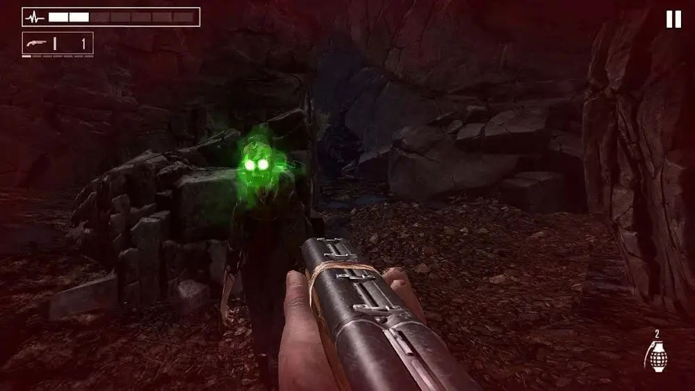 Screenshot of the Burning Dead game