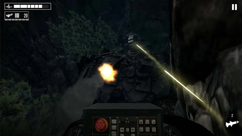 Screenshot of the Burning Dead game