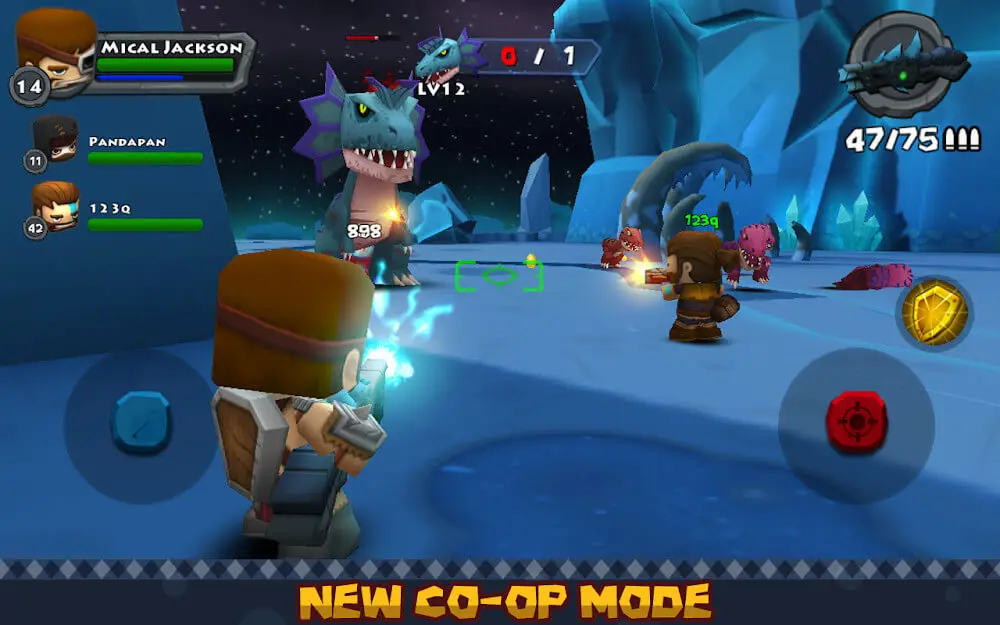 Screenshot of the Call of Mini Dino Hunter game