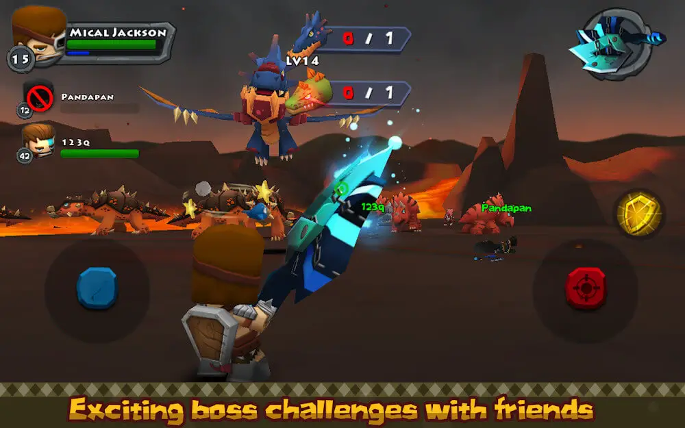 Screenshot of the Call of Mini Dino Hunter game