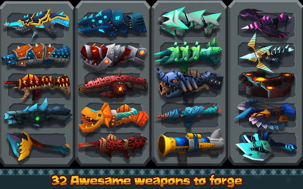 Screenshot of the Call of Mini Dino Hunter game