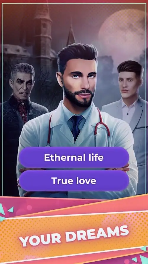 Screenshot of the Candy: LGBTQ app