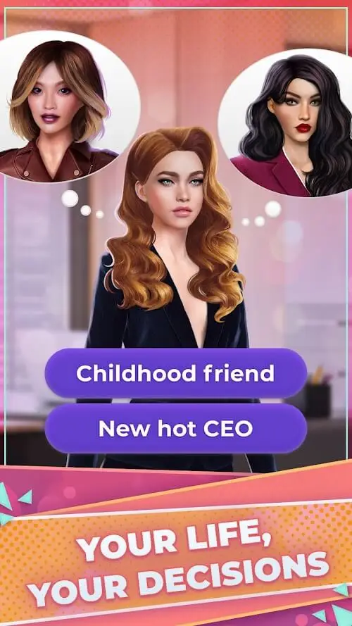 Screenshot of the Candy: LGBTQ app