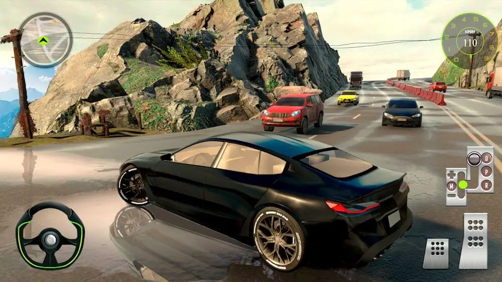 Screenshot of the Car Driving Racing Games Simulator game