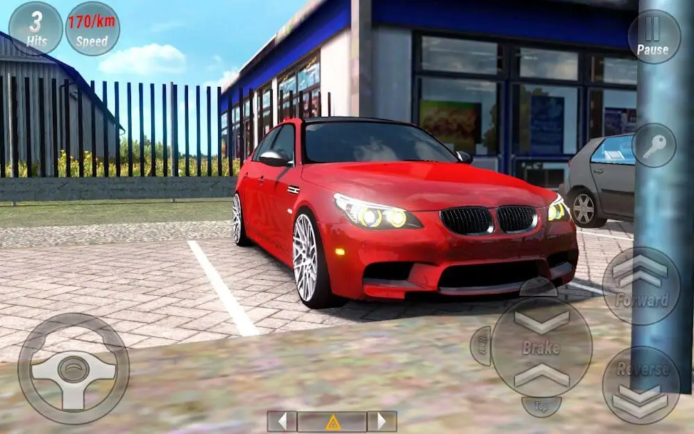 Screenshot of the Car Parking Drive Simulator 3D game
