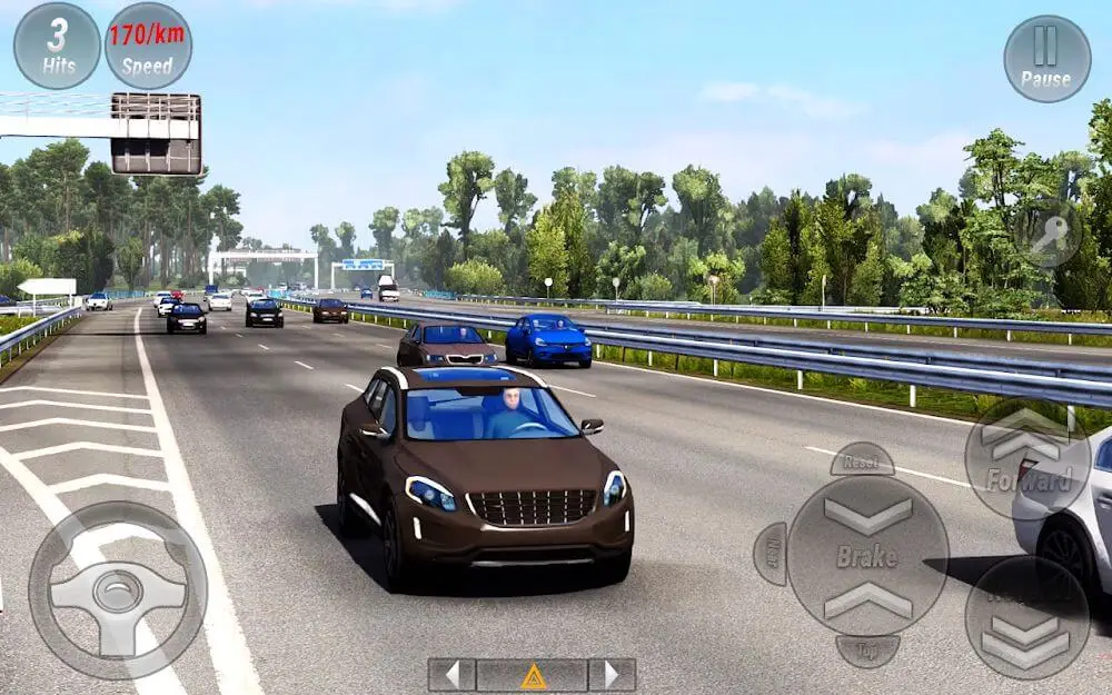 Screenshot of the Car Parking Drive Simulator 3D game