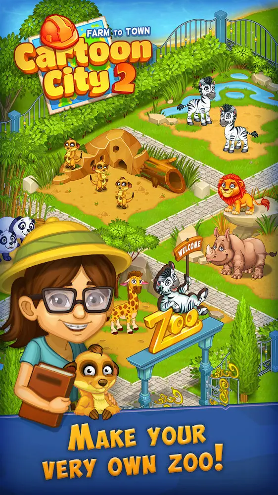 Screenshot of the Cartoon City 2 app