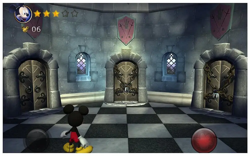 Screenshot of the Castle of Illusion game