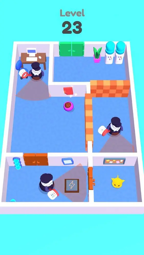 Screenshot of the Cat Escape app