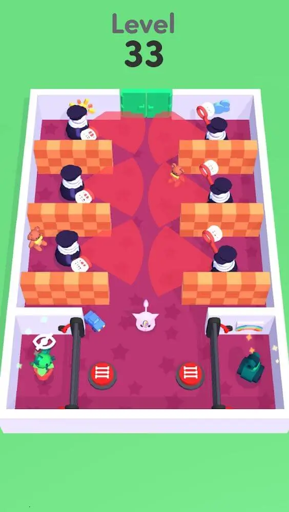 Screenshot of the Cat Escape app