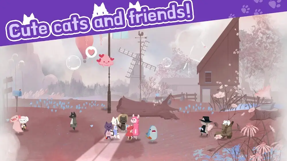 Screenshot of the Cat Shelter and Animal Friends game