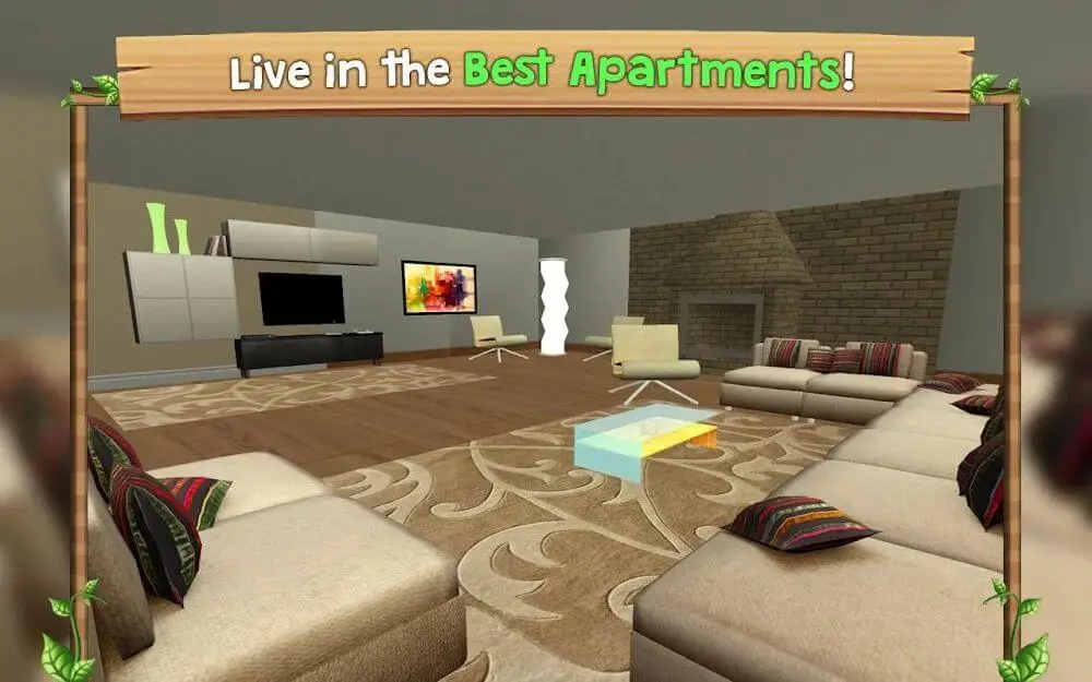 Screenshot of the Cat Sim Online game