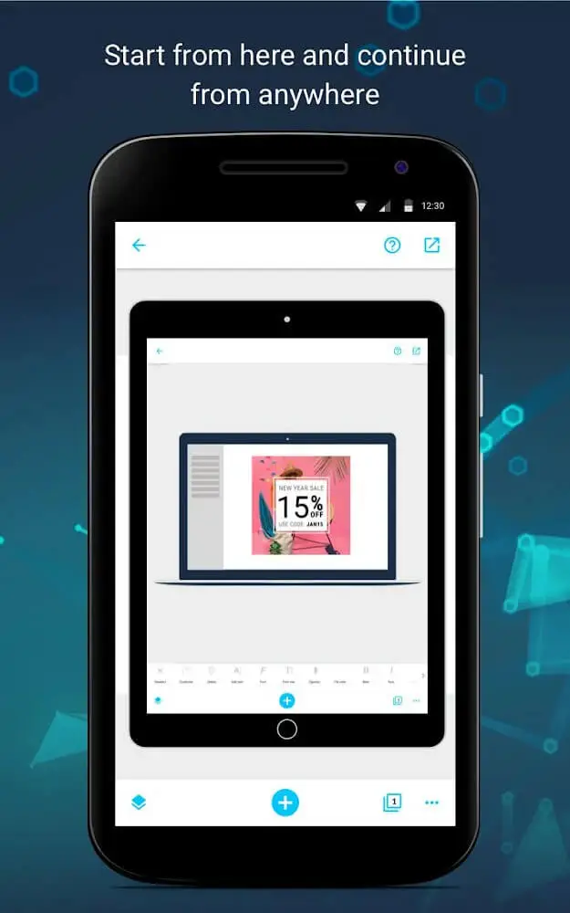 Screenshot of the Certificate Maker app