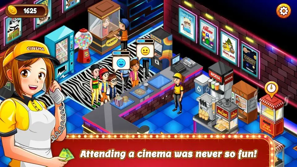 Screenshot of the Cinema Panic 2 game