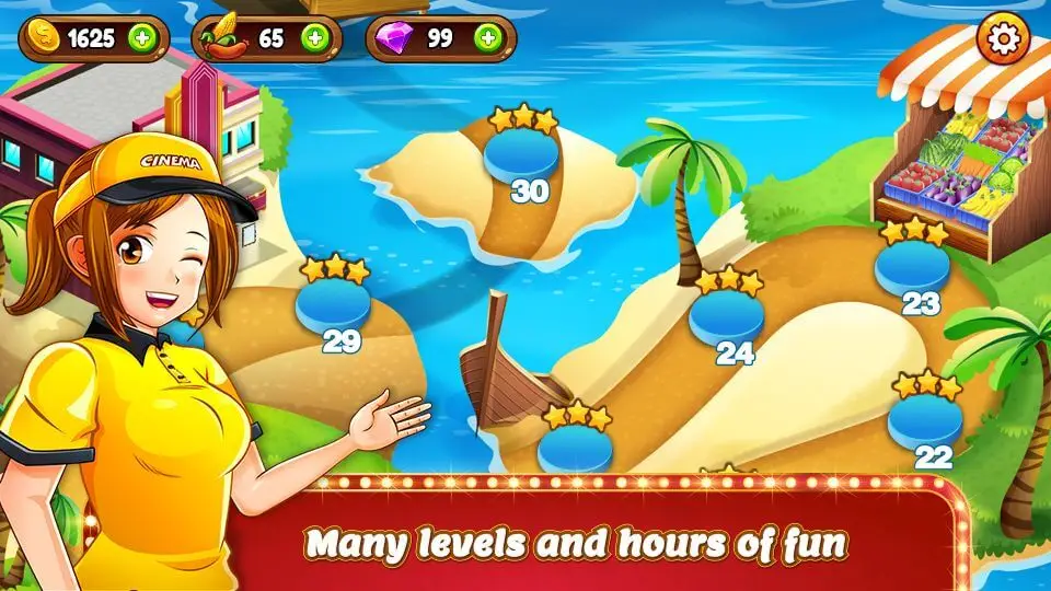 Screenshot of the Cinema Panic 2 game