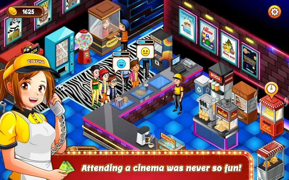 Screenshot of the Cinema Panic 2 game