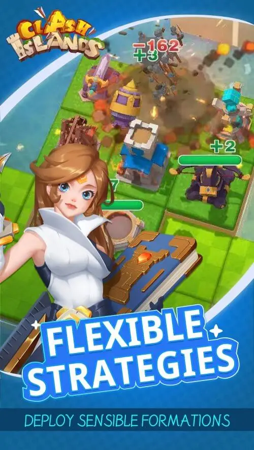 Screenshot of the Clash Of Islands: War app