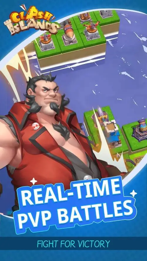 Screenshot of the Clash Of Islands: War app