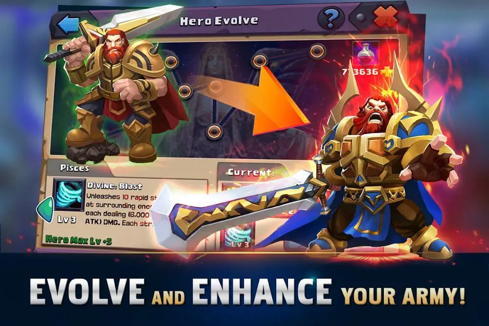 Screenshot of the Clash of Lords 2: Guild Castle game