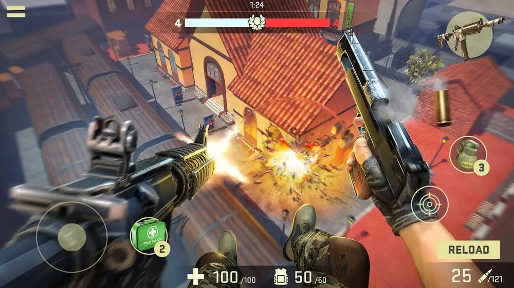 Screenshot of the Combat Assault: SHOOTER game