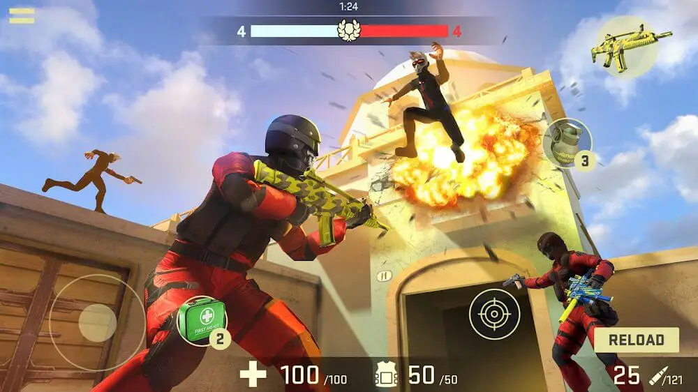 Screenshot of the Combat Assault: SHOOTER game