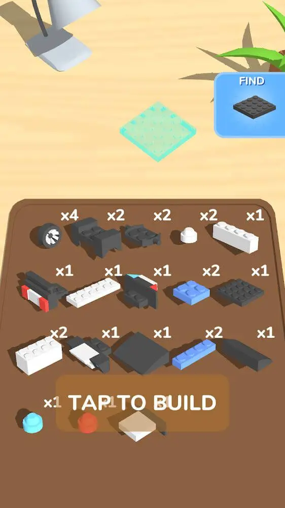 Screenshot of the Construction Set app