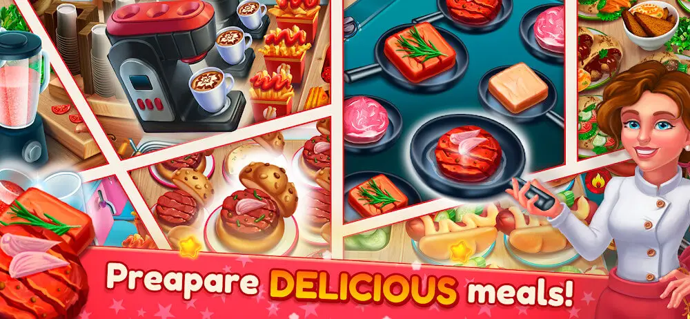 Screenshot of the Cooking Artist game