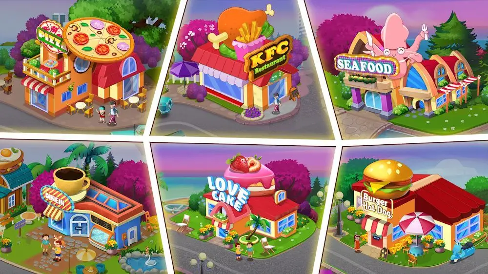 Screenshot of the Cooking Games: Cooking Town game