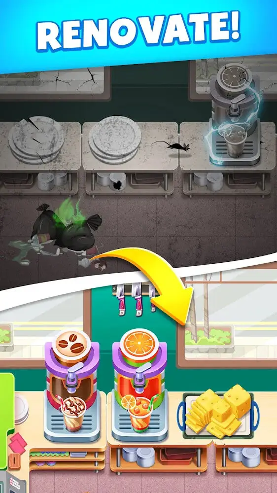 Screenshot of the Cooking My Story app