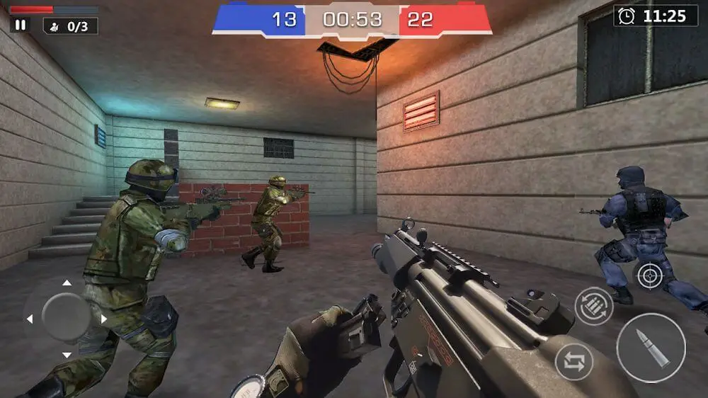 Screenshot of the Counter Terrorists Shooter game