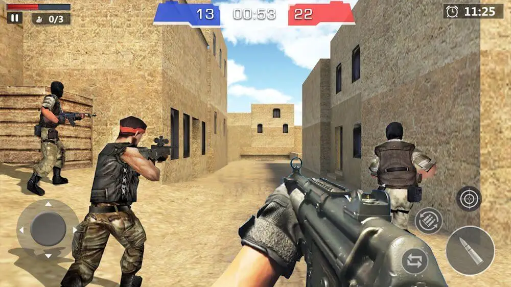 Screenshot of the Counter Terrorists Shooter game