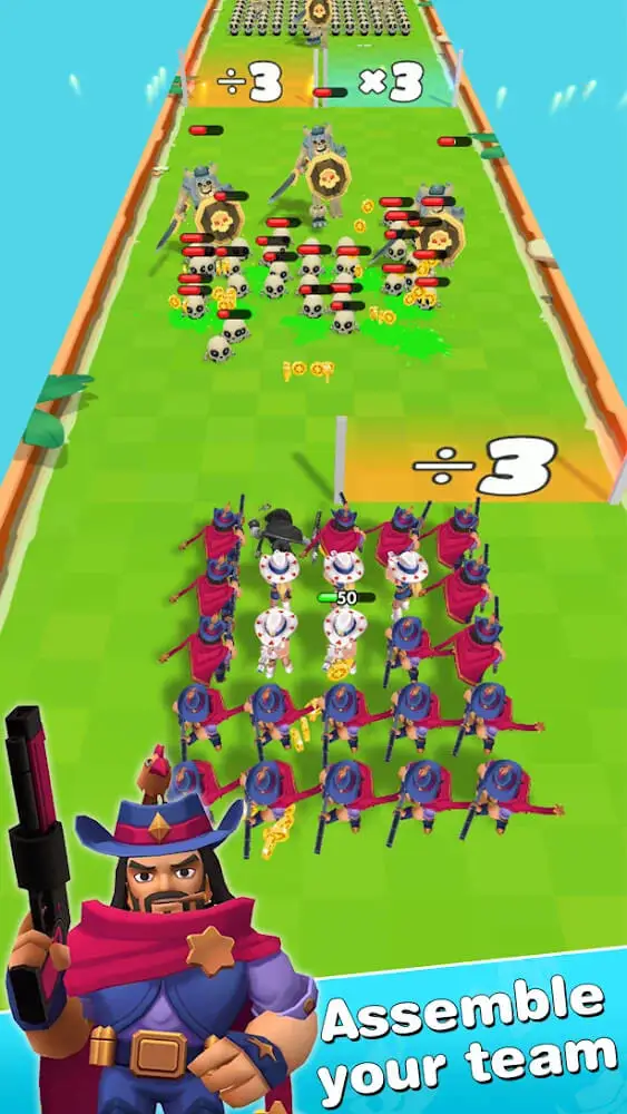 Screenshot of the Crack Shooter app