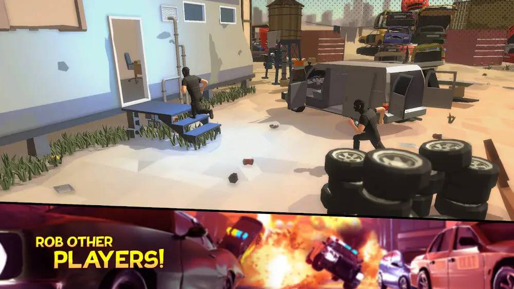 Screenshot of the Crime Corp game