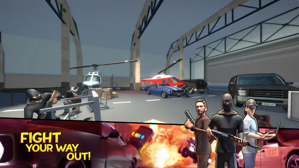 Screenshot of the Crime Corp game