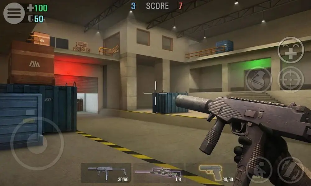 Screenshot of the Crime Revolt game