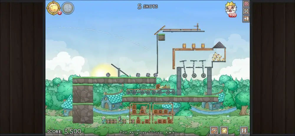Screenshot of the Crush the Castle Legacy game