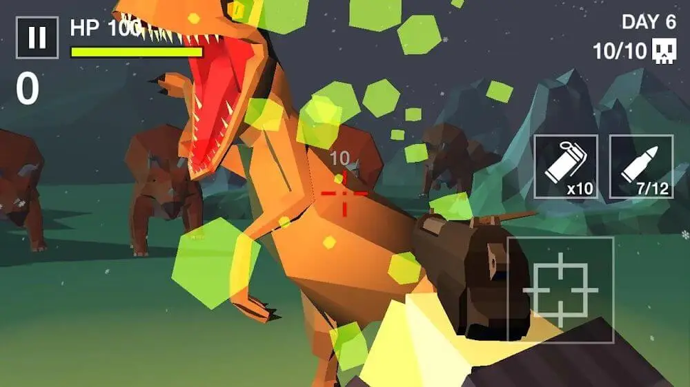 Screenshot of the Cube Killer Beast game