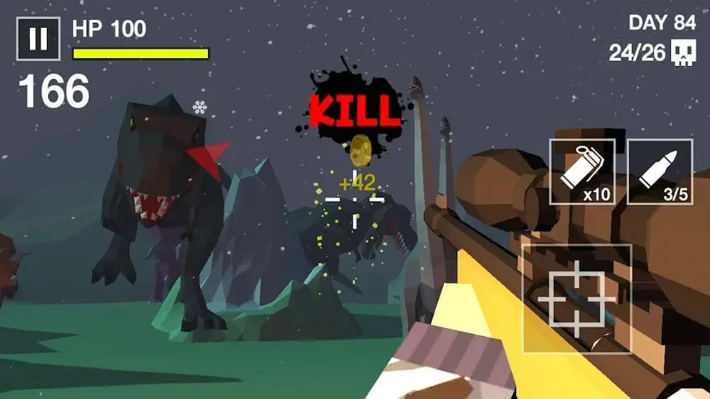 Screenshot of the Cube Killer Beast game