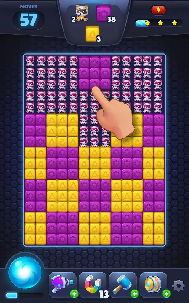 Screenshot of the Cubes Empire Champions app