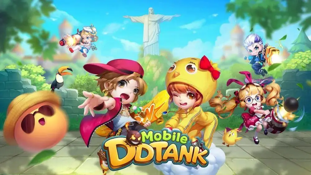 Screenshot of the DDTank Mobile game