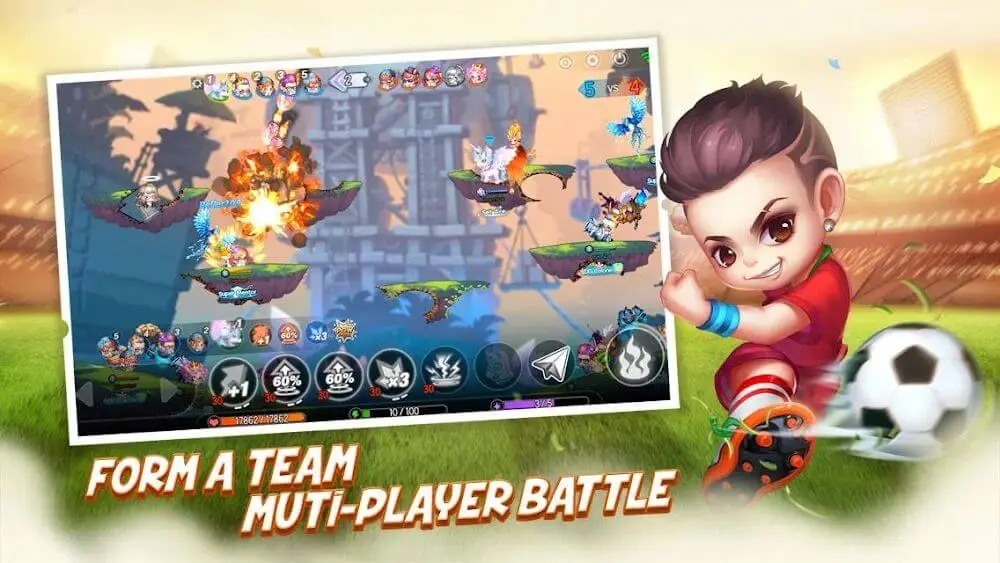 Screenshot of the DDTank Mobile game