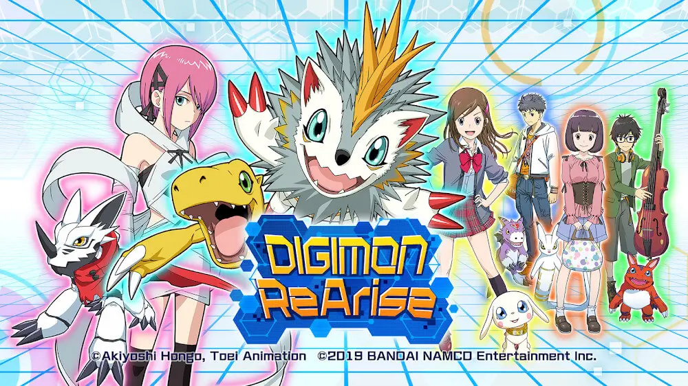 Screenshot of the DIGIMON ReArise game