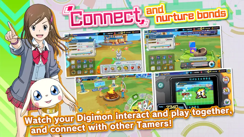 Screenshot of the DIGIMON ReArise game