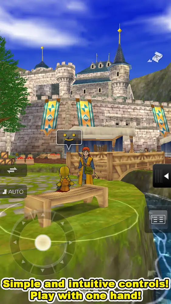 Screenshot of the DRAGON QUEST VIII app