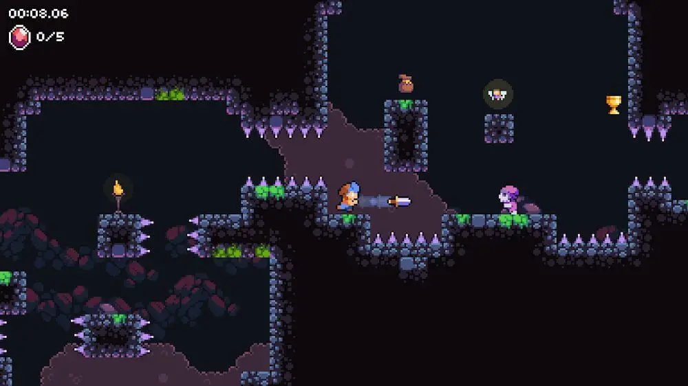 Screenshot of the Daggerhood game