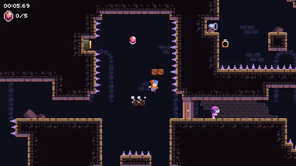 Screenshot of the Daggerhood game