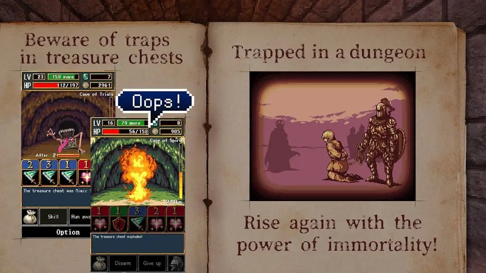 Screenshot of the DarkBlood game