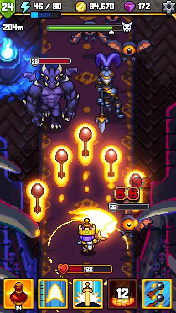 Screenshot of the Dash Quest 2 app