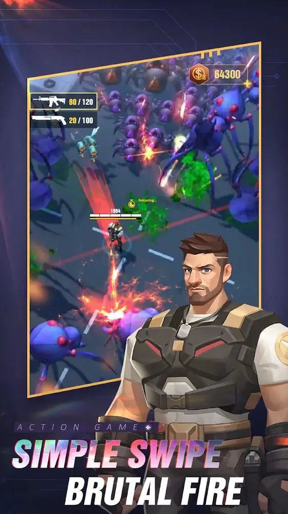 Screenshot of the Dead Crusher app
